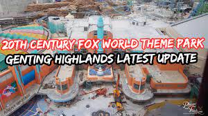 There is massive construction going on around resorts world genting to complete the new theme park here. 20th Century Fox World Theme Park Genting Highlands Latest Update 2018