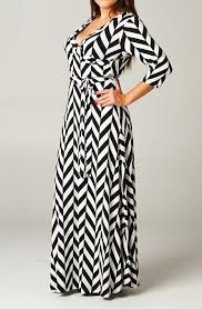 Plus Size Long Sleeve Maxi Dress Wrap Dress Black White Boutique Fashion Maxi Dress With Sleeves Fashion Plus Size Maxi Dresses