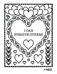 Pack these spring printables into a picnic basket for a family outing. Forgive Coloring Pages Coloring Home