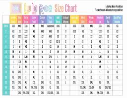 39 unexpected dept clothing size chart