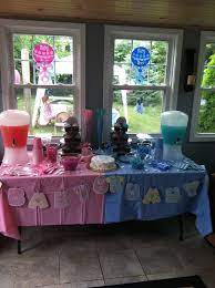 Another big trend right now is to have a gender reveal party with your closest friends and family. 10 Gender Reveal Party Food Ideas For Your Family Gender Reveal Decorations Gender Reveal Party Food Gender Reveal Party