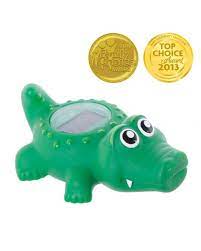 This is one of the cutest little baby bath thermometers around. Room Bath Thermometer Crocodile