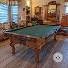 Old School Murrey And Sons Circa 1979 Needed New Cushion Rubber Was Able To Save Existing Rail Cloth So It Matches The Slate Pe In 2020 Pool Table Billiards Play Pool