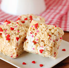 Valentines Treats Lunchpails And Lipstick Rice Krispie Treats Rice Krispies Valentines Baking