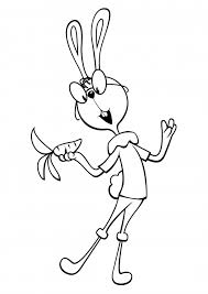Have fun coloring this beautiful picture! Rabbit With Carrot Coloring Pages Winnie The Pooh Coloring Pages Colorings Cc
