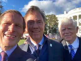 A hugely proud & inspiring bill signing at the White House—with some good  friends— & a historic milestone for American infrastructure.