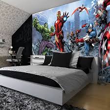 Marvel Avengers Assemble Comic Wallpaper Mural Click Image To Review More Details Note It S An Affiliate Lin Marvel Room Marvel Bedroom Boys Bedroom Decor