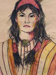 Warren Redding Signed Original Drawing