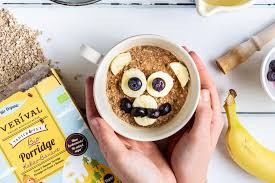 Hier gibt es auch wunderschöne spiele, essen und deko. Porridge Fur Kinder Ein Gesunder Start In Den Tag