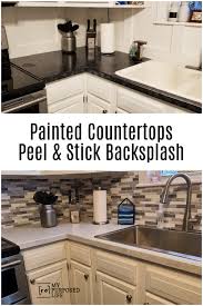 Knock yourself out, he sighed. How To Peel And Stick Backsplash My Repurposed Life Rescue Re Imagine Repeat