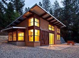 One day, my husband and i wish to build our own modern cottage on a hill facing a lake. Modern Timber Frame Cottage Offers Unique Blend House Plans 80237
