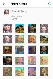 Gambar mewarnai kebersihan lingkungan sekolah asa pinterest via pinterest.com. Stiker Lucu Upin Dan Ipin Wastickerapps For Android Apk Download