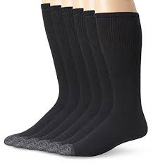 Fruit Of The Loom Mens 6 Pack Cushioned Over The Calf Tube