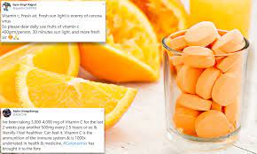 Vitamin k is absorbed best with healthy fats. Coronavirus Vitamin C Sales Triple In A Week After Health Claims Daily Mail Online