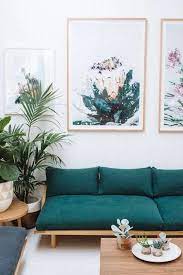 Idee Per Arredare Il Soggiorno Con Il Color Verde Petrolio Decorazione Di Appartamenti Idee Arredamento Soggiorno Divano Verde