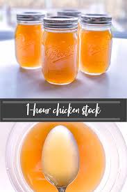 Quick And Easy Chicken Stock Recipe Easy Chicken Chicken Stock Homemade Chicken Stock