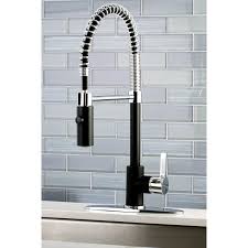 Shop Black Chrome Modern Spiral Pulldown Kitchen Faucet Overstock 15079071