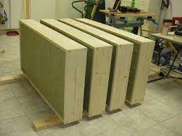How I Built My Bass Traps Bass Trap Acoustic Panels Diy Acoustic Panels