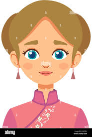 Traditional chinese female clothing Stock Vector Images