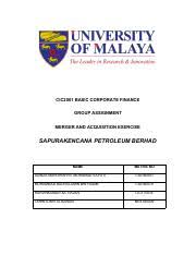Bhd.) has won a project by petronas carigali. The Merger Between Sapuracrest And Kencana Company Is Considered To Be Course Hero