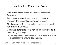 Carolina, ieee computer society press. Chapter 9 Computer Forensics Analysis And Validation Guide To Computer Forensics And Investigations Fourth Edition Ppt Download