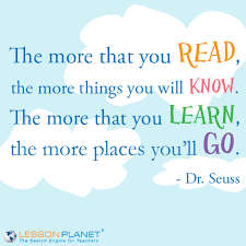 Dr Seuss Lesson Plans Worksheets Lesson Planet Lesson Planet Go For It Quotes Teacher Quotes