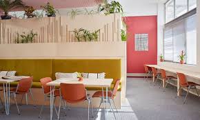 Cool Spaces Glee At Work Visi Creative Interior Design Coworking Space Booth Seating