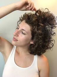The curtain fringe really just means that the hair that covers your forehead is parted in the middle, like—you guessed it—a curtain. How I Revive My Fine Curly Hair In The Morning Curly Hair Styles Naturally Crazy Curly Hair Curly Hair Styles