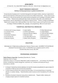 Equity Sales Assistant Resume Click Here To Download This Equity ...