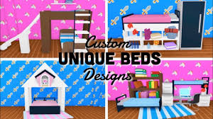 Hiiiiiiiiiiiiiiiiii☆~~~~~☆ ︎ ⁂︎𝚂𝚘𝚌𝚒𝚊𝚕𝚜⁂︎» 𝚁𝚘𝚋𝚕𝚘𝚡 : Custom Unique Beds Design Ideas Building Hacks Roblox Adopt Me Youtube