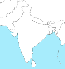 File india map blank svg wikimedia commons. Blank Map Of India Outline Map Of India Whatsanswer
