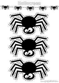 Araña Halloween Para Colorear