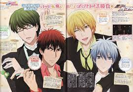 midorin taiga kise n kuroko 黒バス マンガ 黄瀬 黒