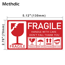 Free of charge fragile label printable shipping and delivery label to download, publications and adhere to shipment that state sensitive handle properly this disambiguation page prospect lists articles linked to the title sensitive. Methdic 130x70mm 250pcs Packaging Fragile Label Stickers Fragile Sticker Up And Handle With Care Keep Dry Shipping Express Label Self Adhesive Paper Aliexpress