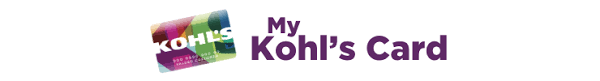 Kohl's charge card is a credit card. Sign In