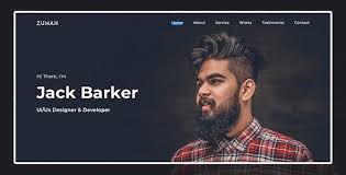 Zuman Creative Personal Portfolio Personal Portfolio Company Portfolio Photographer Portfolio The personal site and portfolio i used as a college student.