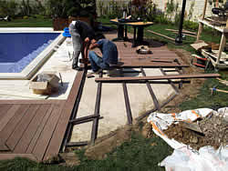 Havuz, döşemeler, parke hakkında daha fazla fikir görün. Plastik Ahsap Kompozit Wpc Deck Kaplama Karo Deck Fiyat