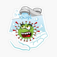 It was first identified in december 2019 in wuhan,. Cartoon Corona Virus Showing The Importance Of Washing Hands As Prevention Ideal For Educational And Institutional Materials Poster By Lucianocosmo Redbubble