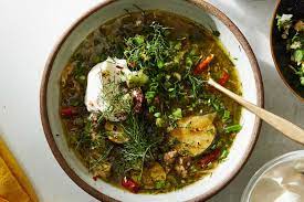 Lemony Chicken Soup With Fennel And Dill Recipe Nyt Cooking Dill Recipes Recipes Fennel