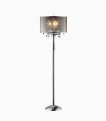 You can explore table lamps, wall lamps, ceiling lamps, led decorative lights. Ok Lighting 61 In Silver Petal Crystal Floor Lamp Ok 5128f The Home Depot Crystal Floor Lamp Crystal Floor Lamp