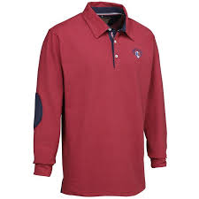 Le polo pour homme de lacoste à manches longues. Polo Manches Longues Homme Ligne Verney Carron Casual Rouge