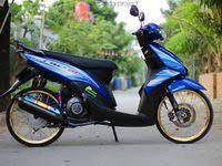 Akhirnya diputuskan dengan konsep modifikasi proper, tetap mempertahankan. 13 Modif Mio Ideas In 2021 Honda Ruckus Mini Bike Scooter
