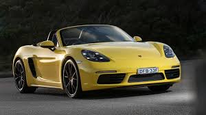 Porsche 718 Boxster Convertible Yellow 4k Porsche Boxster 718 Porsche 718 Boxster Porsche Boxster Porsche