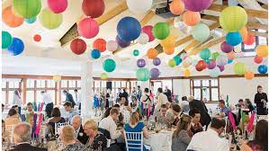 Colorful Paper Lanterns Are Great Wedding Decorations You Can Use Them To Decorate Your House After Y Paper Lanterns Wedding Paper Lanterns Multicolor Wedding