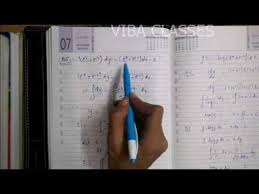 Differential Equation Exercise 9 4 Class Xii Solutions Cbse Ncert Youtube