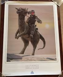 Star Wars Star Tours Hoth Poster 1986 Disney Tauntaun Empire Strikes Back Star Tours Disney Stars Disney Films