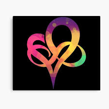 Das wertegerüst der polyamorie setzt hierbei das volle wissen und das einverständnis aller direkt beteiligten partner voraus und legt das. Wandbilder Polyamorie Symbol Redbubble