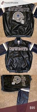 Dallas Cowboys Faux Leather Jacket Leather Jacket Faux Leather Jackets Leather