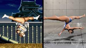 Evolution of Chun Li's Spinning Bird Kick (1991-2022) - YouTube