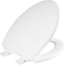 Luxury d shape heavy duty soft close white toilet seat | with top fixing hinges. Ashland 17 1 16 X 14 1 8 X 2 1 8 In Elongated Toilet Seat White Winsupply